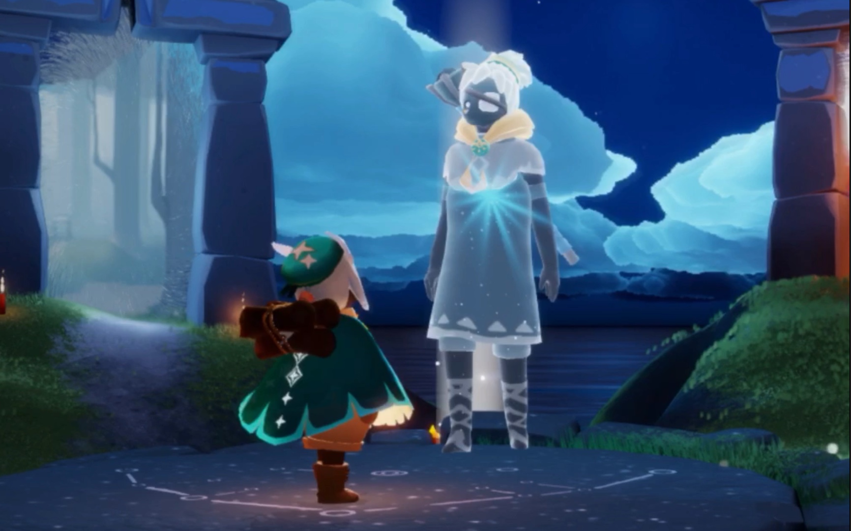 【先祖兑换】《光遇》集结季/重组季的踏步走先祖(正步冒险家)