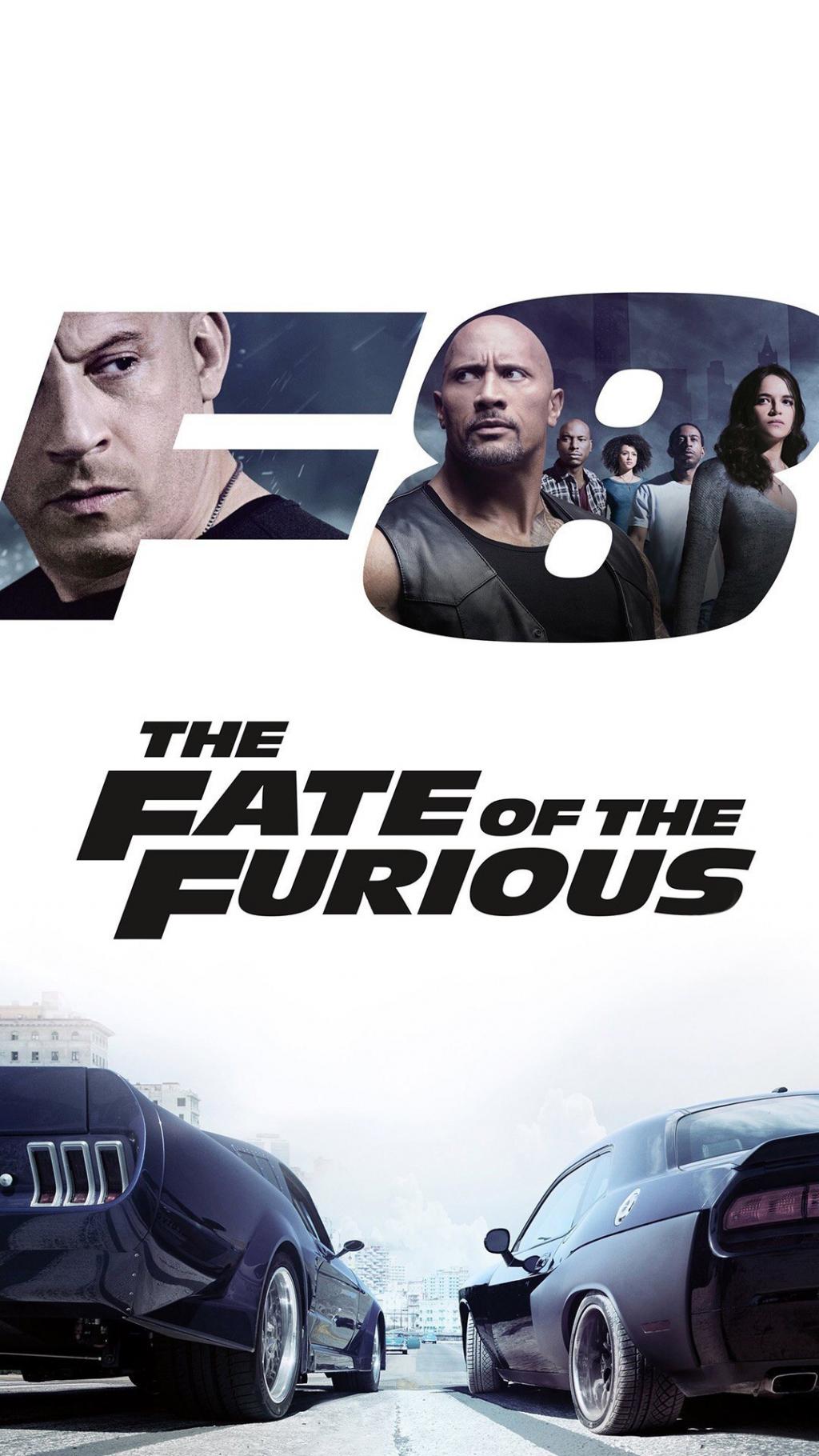 速度与激情8酷炫海报