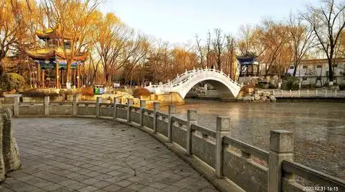 冬日西沽公园,风景依旧美丽!