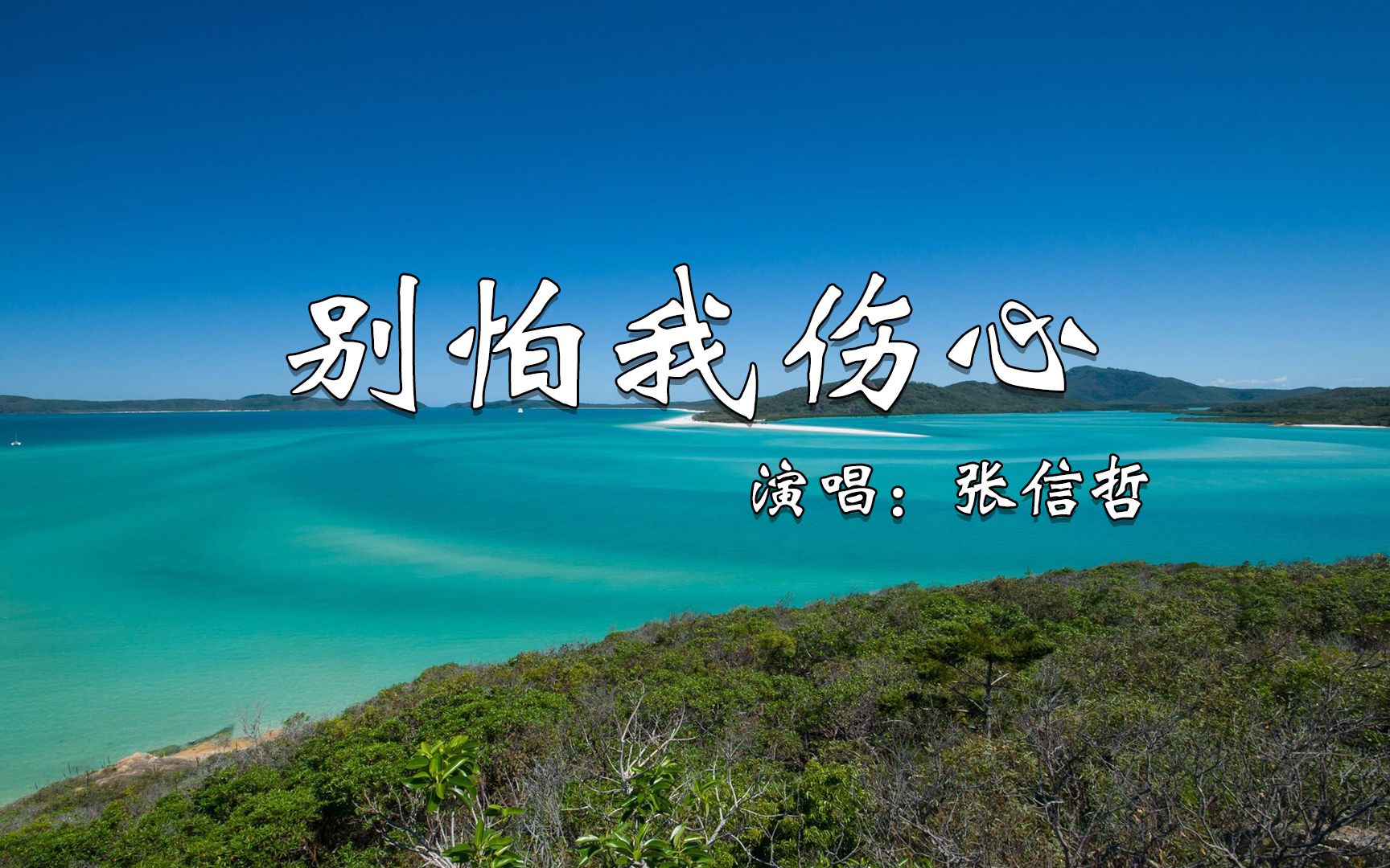 怀旧经典张信哲别怕我伤心