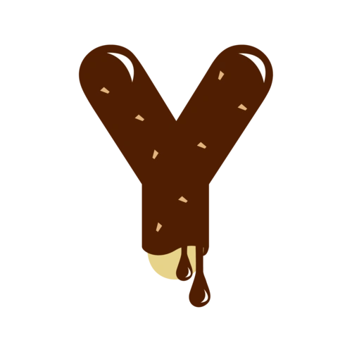 复古做旧立体字字母y免扣艺术字【免抠元素png】-90设计网