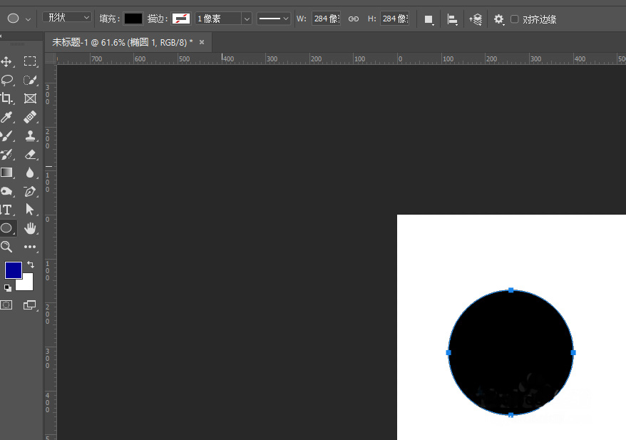 ps中怎么画正圆ps2019制作正圆形形状教程