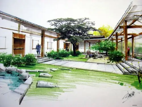 沙沛—手绘效果图集