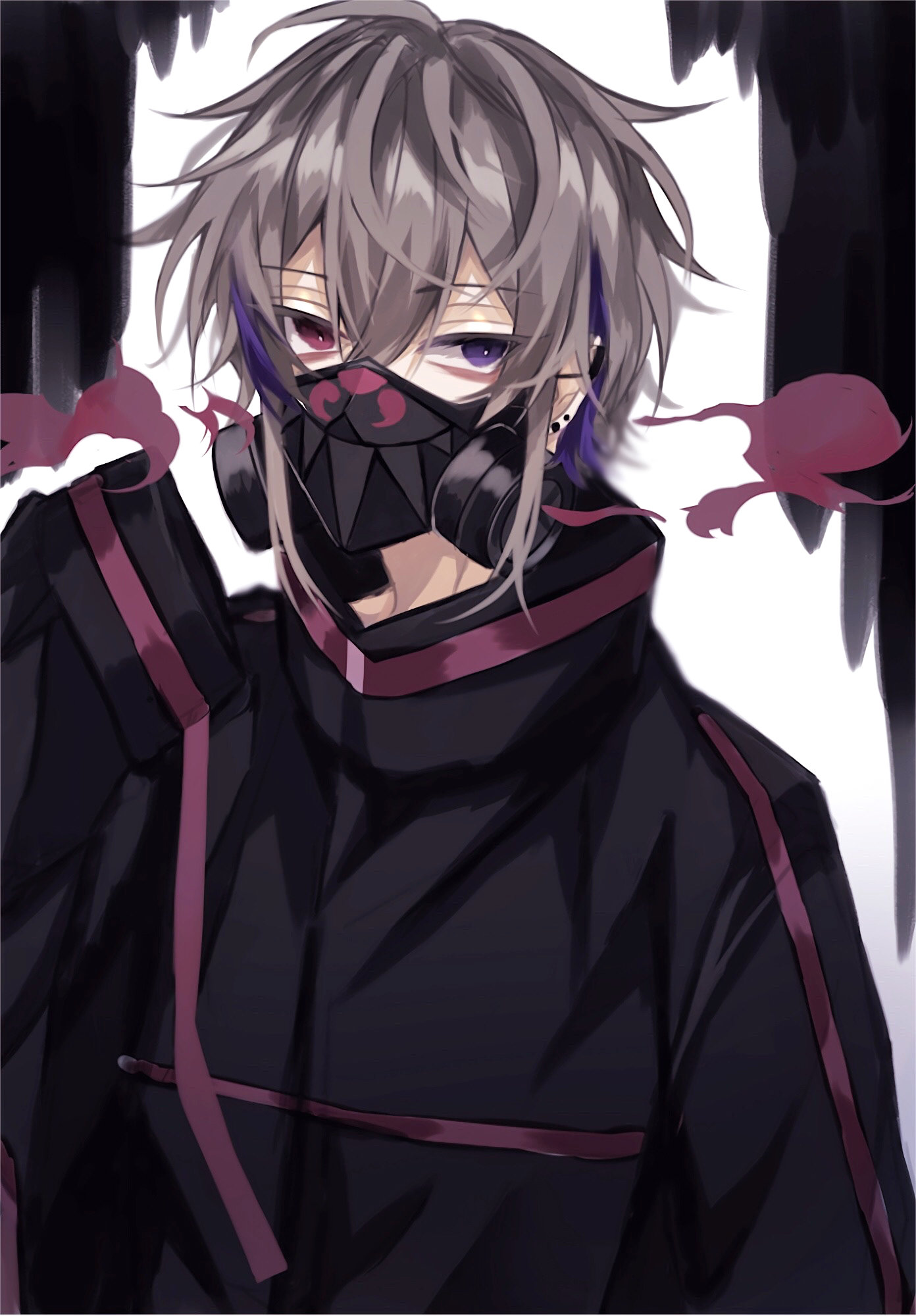 画师「cis」作品欣赏:表情很酷,帅气十足的少年人物插画