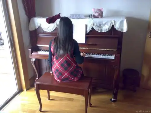 弹钢琴滴