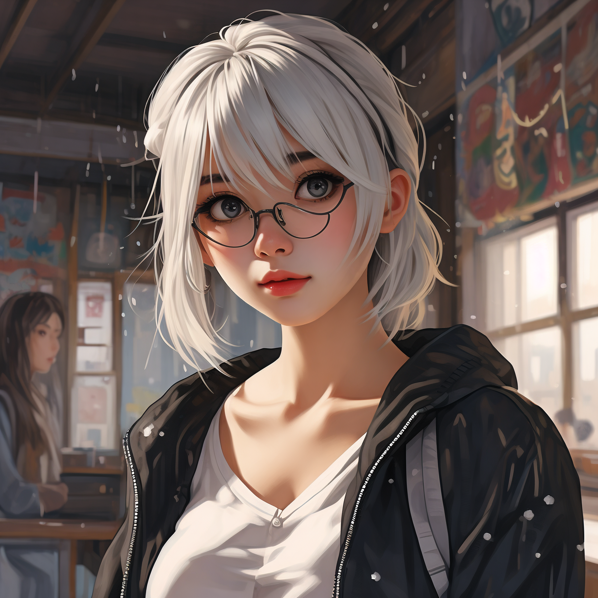 94快手女生头像,优雅又迷人95