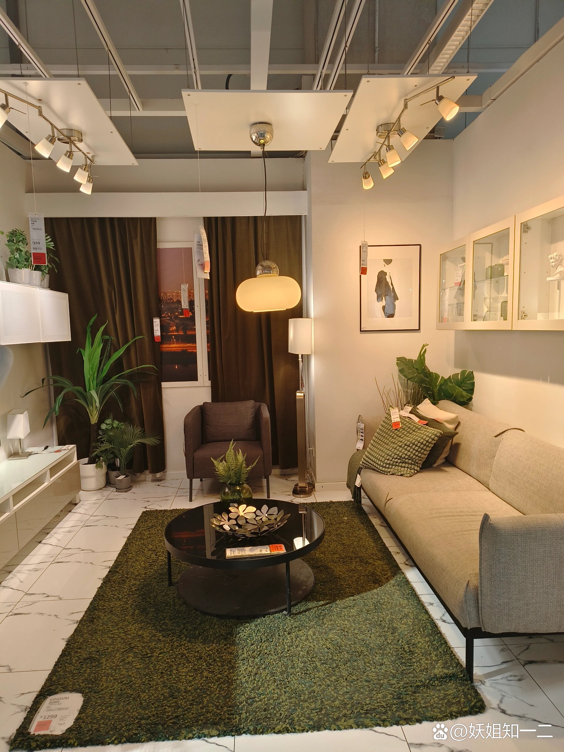 郑州宜家这个样板间真的好有感觉 宜家距离地铁站有一点点距离,不过不