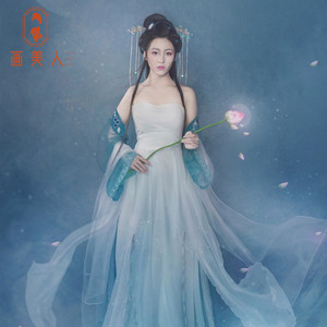 唐服装古代女中国风仙女