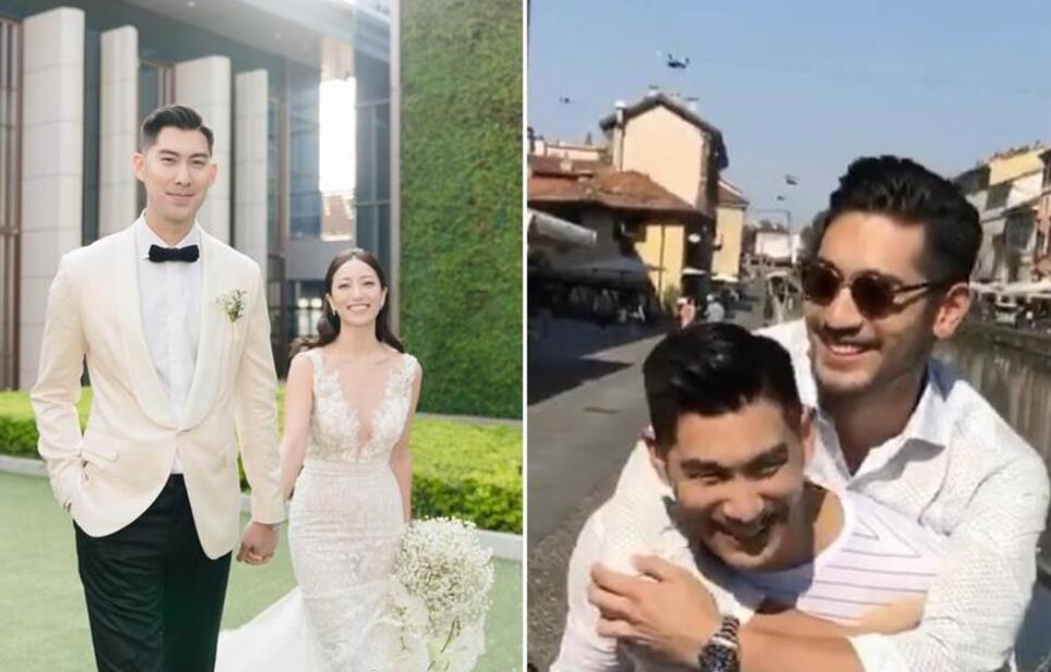 毛加恩婚礼身上藏泪点衣着高以翔自创品牌衣祝福未缺席