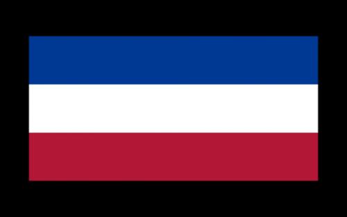 上面有蓝白红的国旗是哪国国旗?