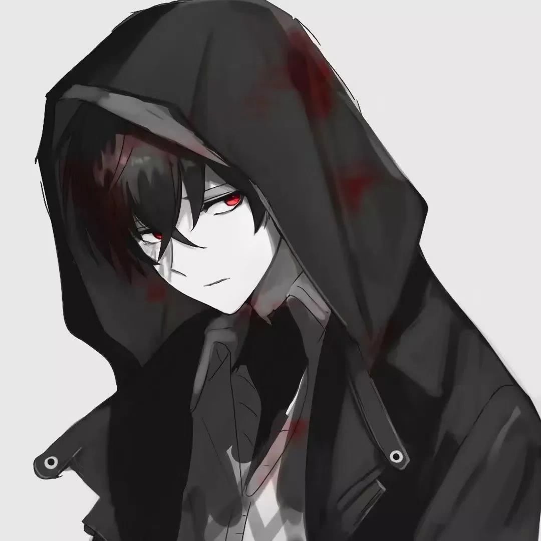 动漫头像:暗黑系帅气男头