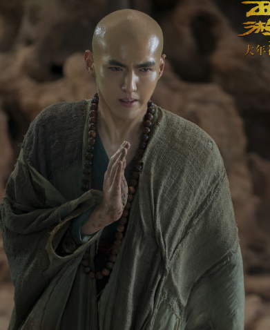 吴亦凡为了饰演唐僧,也是拼了!