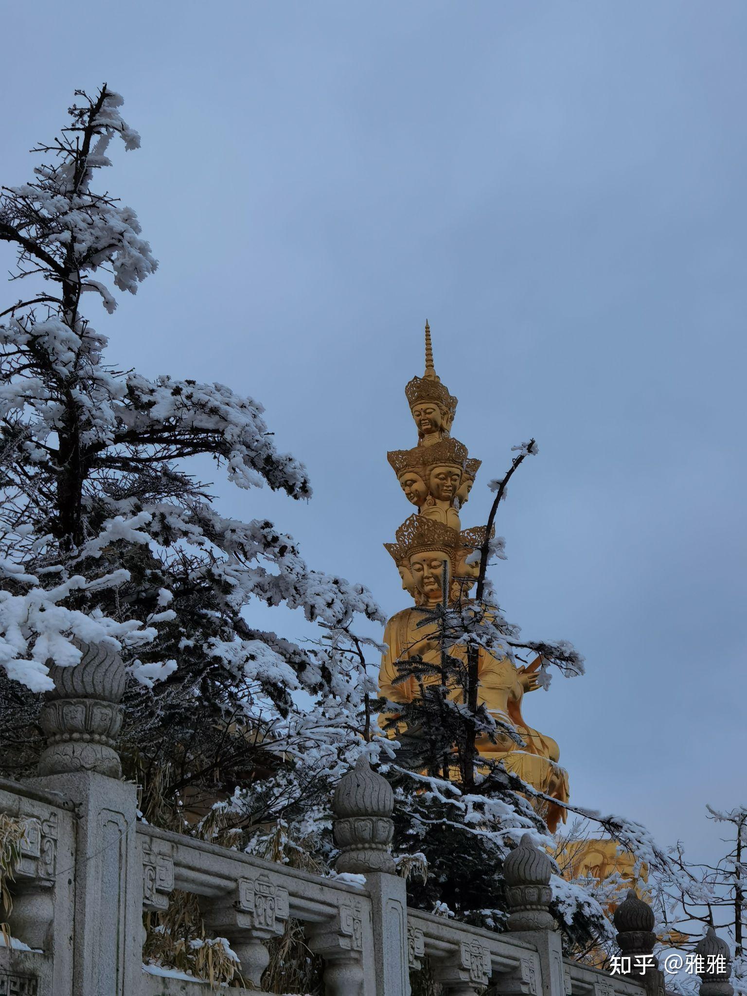 2021峨眉山冬季游