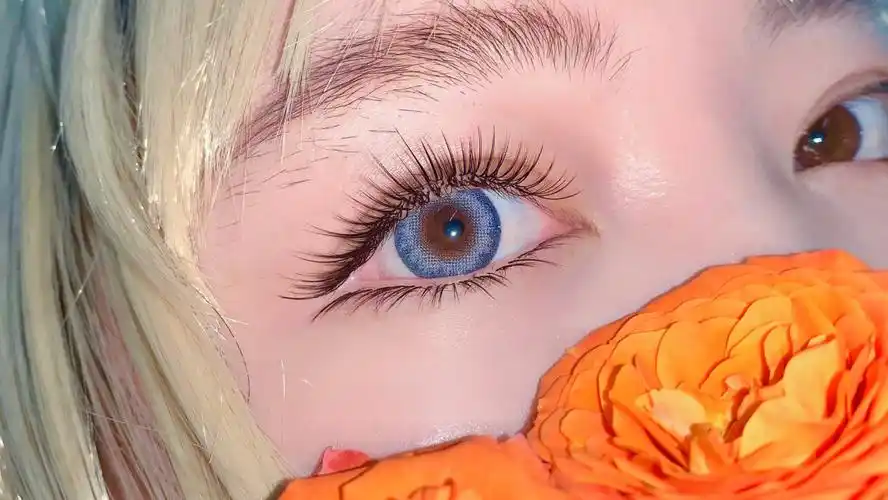 美睫高清细节图