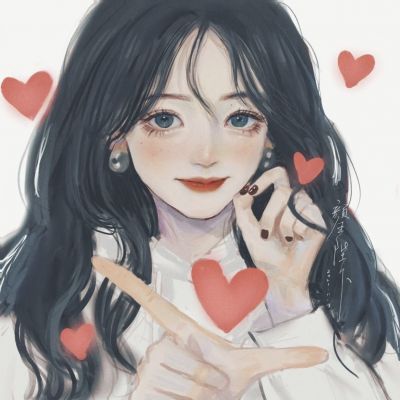文艺范小清新手绘头像