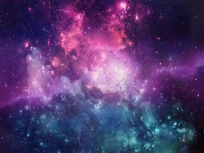 紫色星空背景素材