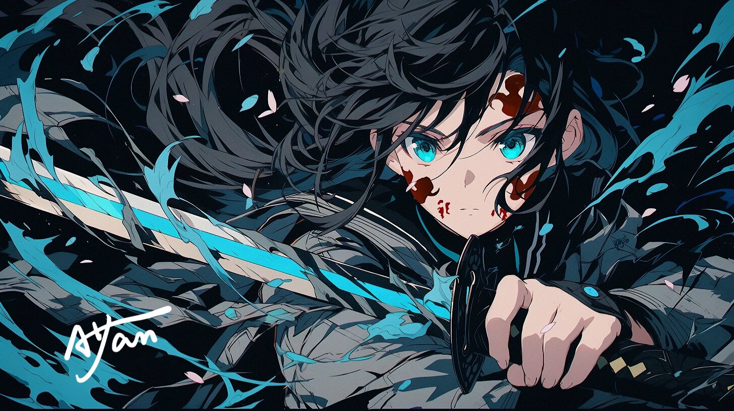 鬼灭之刃|电脑壁纸|时透无一郎 鬼灭之刃  无一郎 "无,是无限的无"