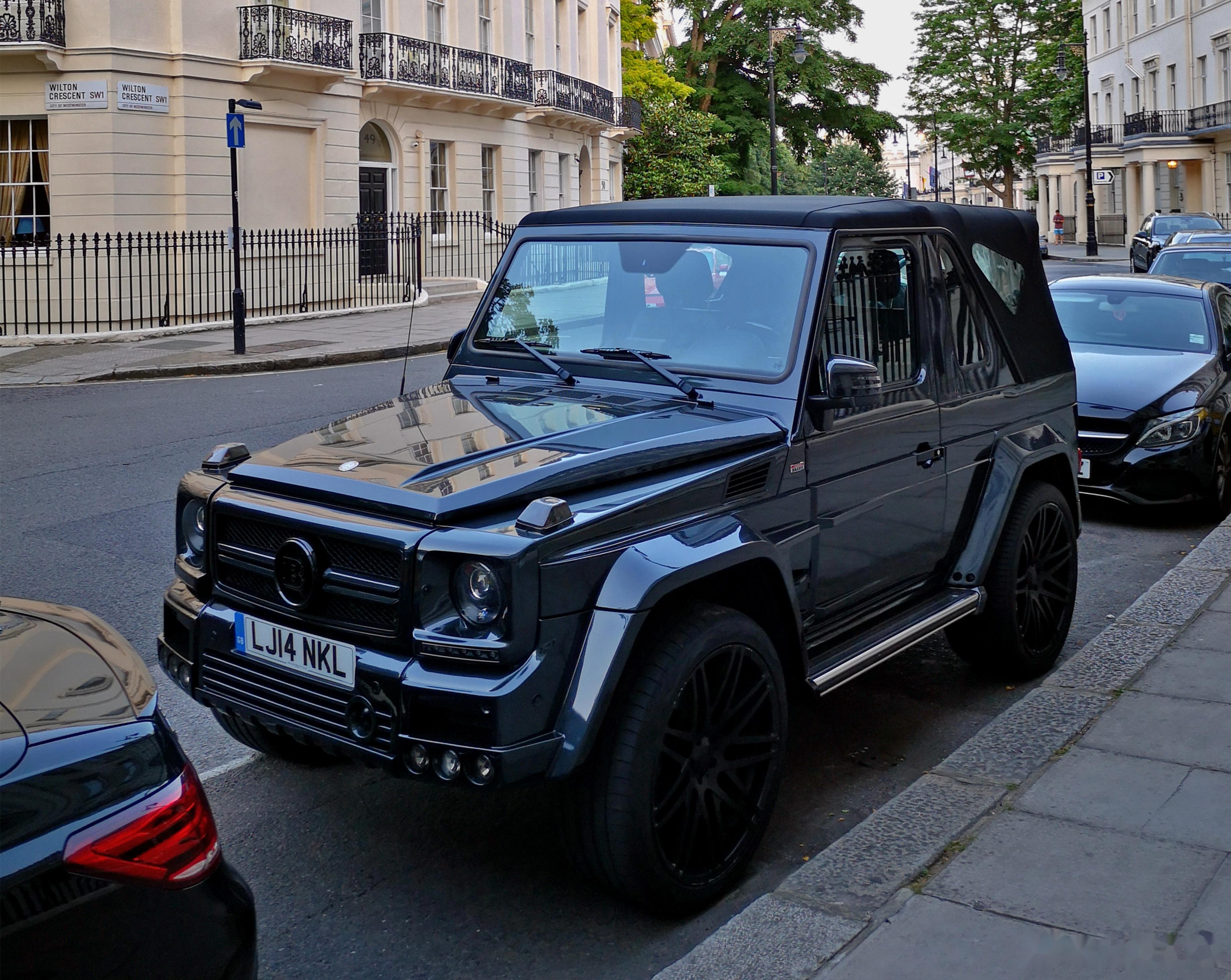 华为#p20##伦敦##奔驰##巴博斯# 英国(伦敦) 奔驰 巴博斯 g (w4