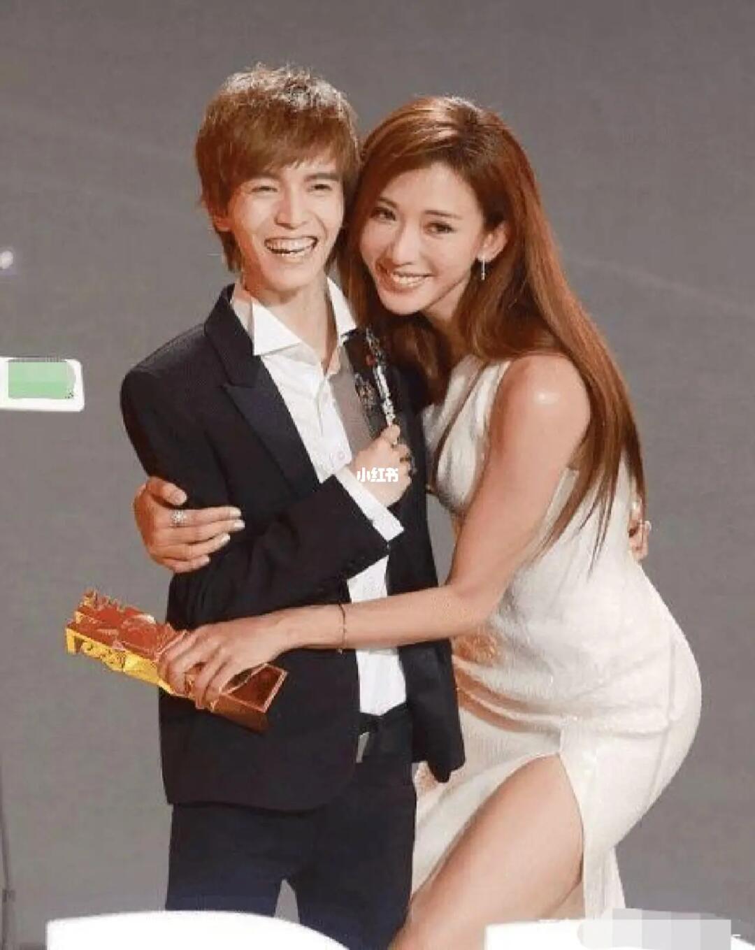 林志玲和郭敬明合照