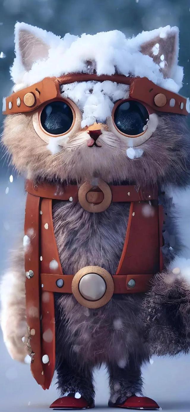 手机壁纸|超级好看冷酷的猫咪手机高清壁纸,帅萌酷