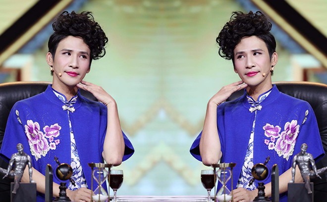 大张伟教你怎么反串美艳旗袍装