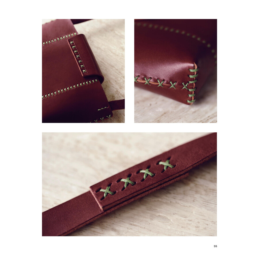 无师自通学手工:皮革手缝基础技法大全