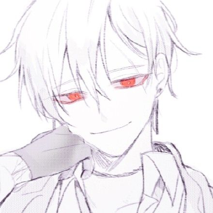 帅气头像男生霸气冷酷简笔画