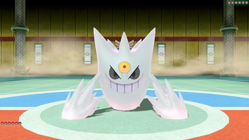 闪光耿鬼的mega进化太帅了!