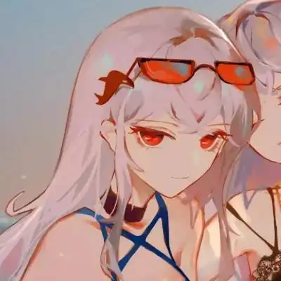 惊艳的动漫闺蜜头像