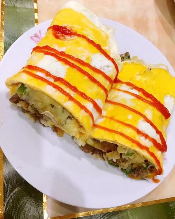 luyoyo做的鸡蛋包饭