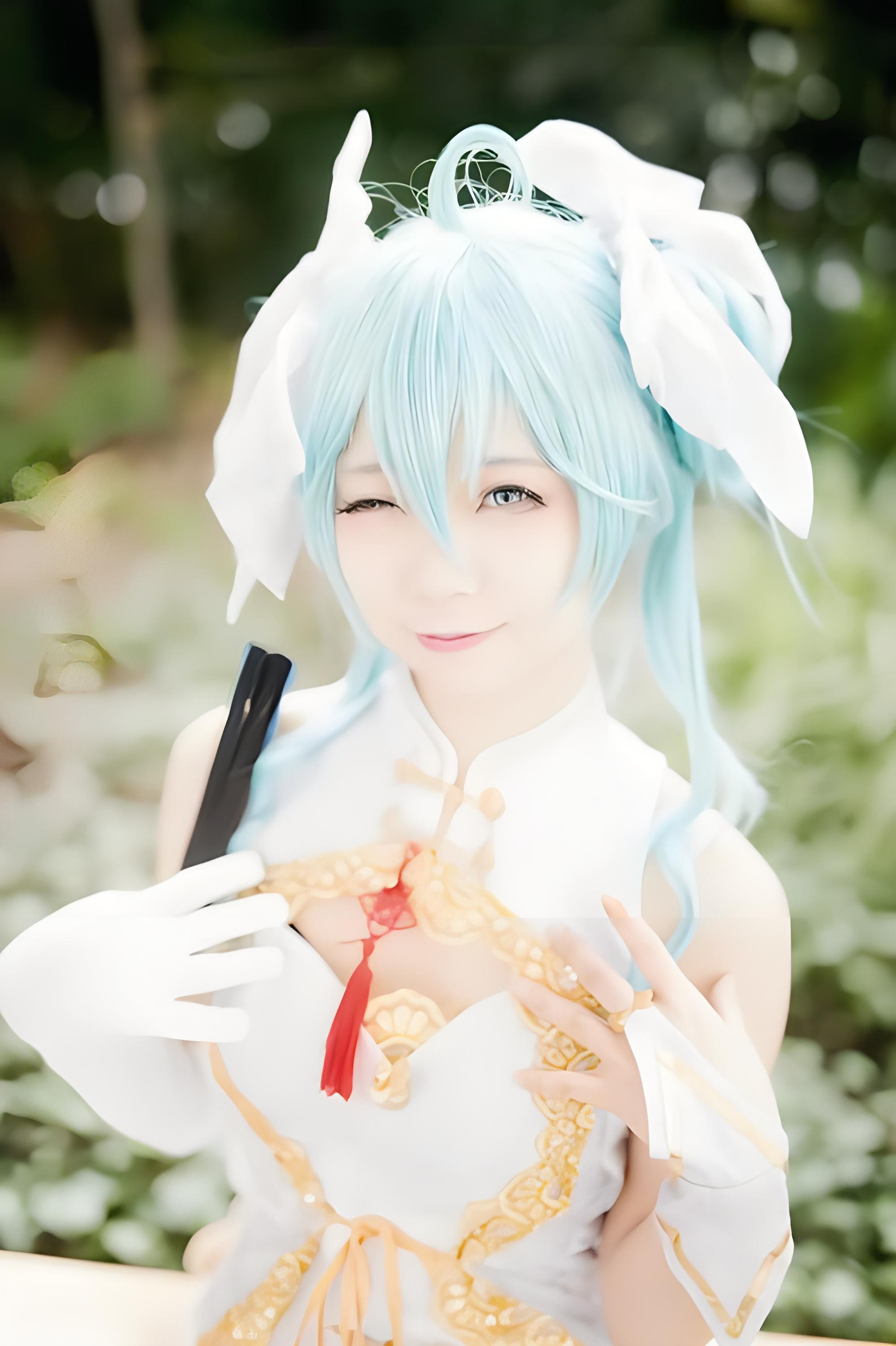 福利社cosplay初音未来超可爱写真