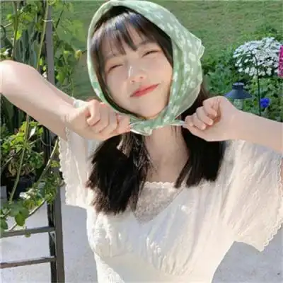 温暖阳光的笑容灿烂治愈系女头_女生头像_美头网