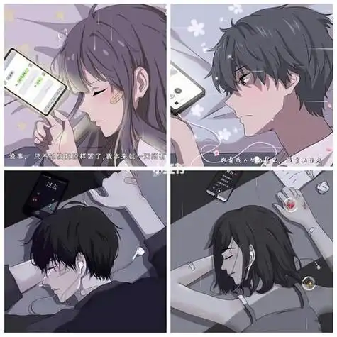 分手时的情侣头像 情侣头像图片大全 -【爱个性】