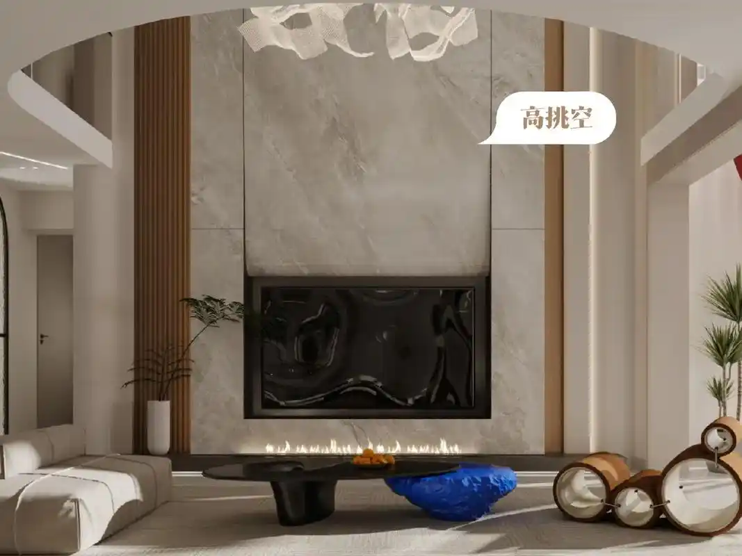 陶然水岸297㎡ | 挑空客厅 旋转楼梯.本案是一套上下两层 - 抖音