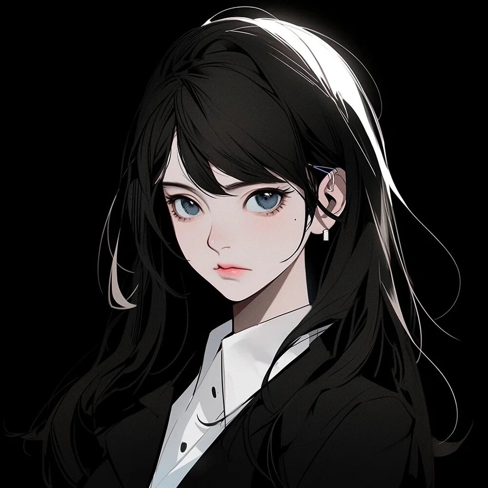 喜欢暗黑风格么?女生酷飒头像 御姐范儿