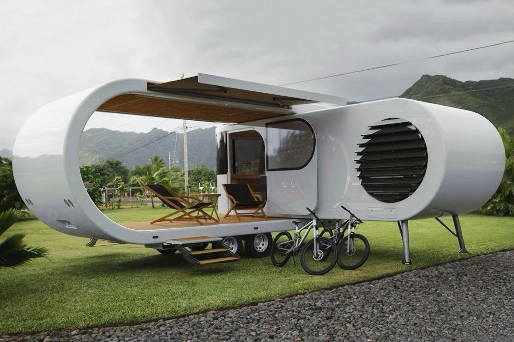 romotow移动式概念房车设计