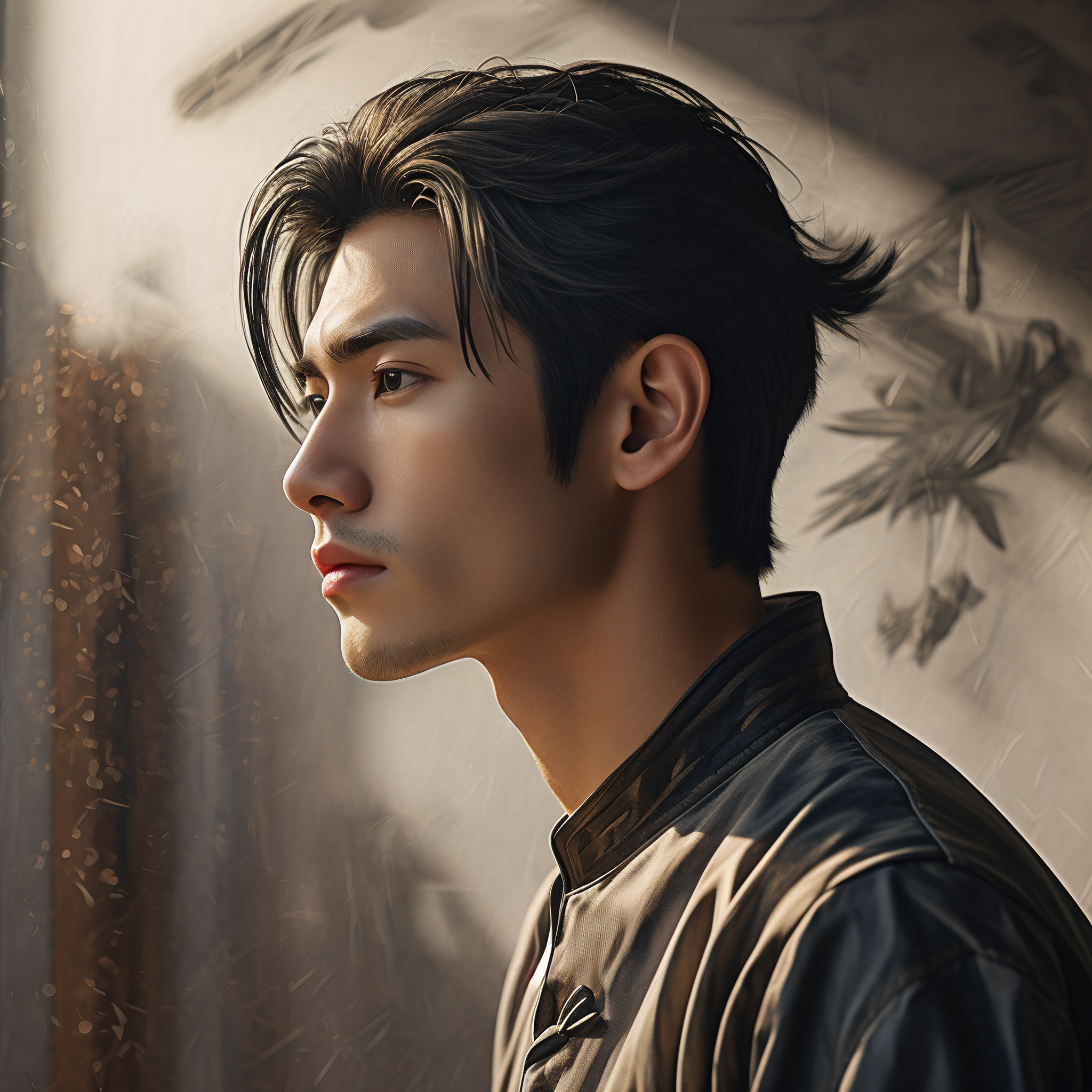 帅哥真人侧脸头像大赏