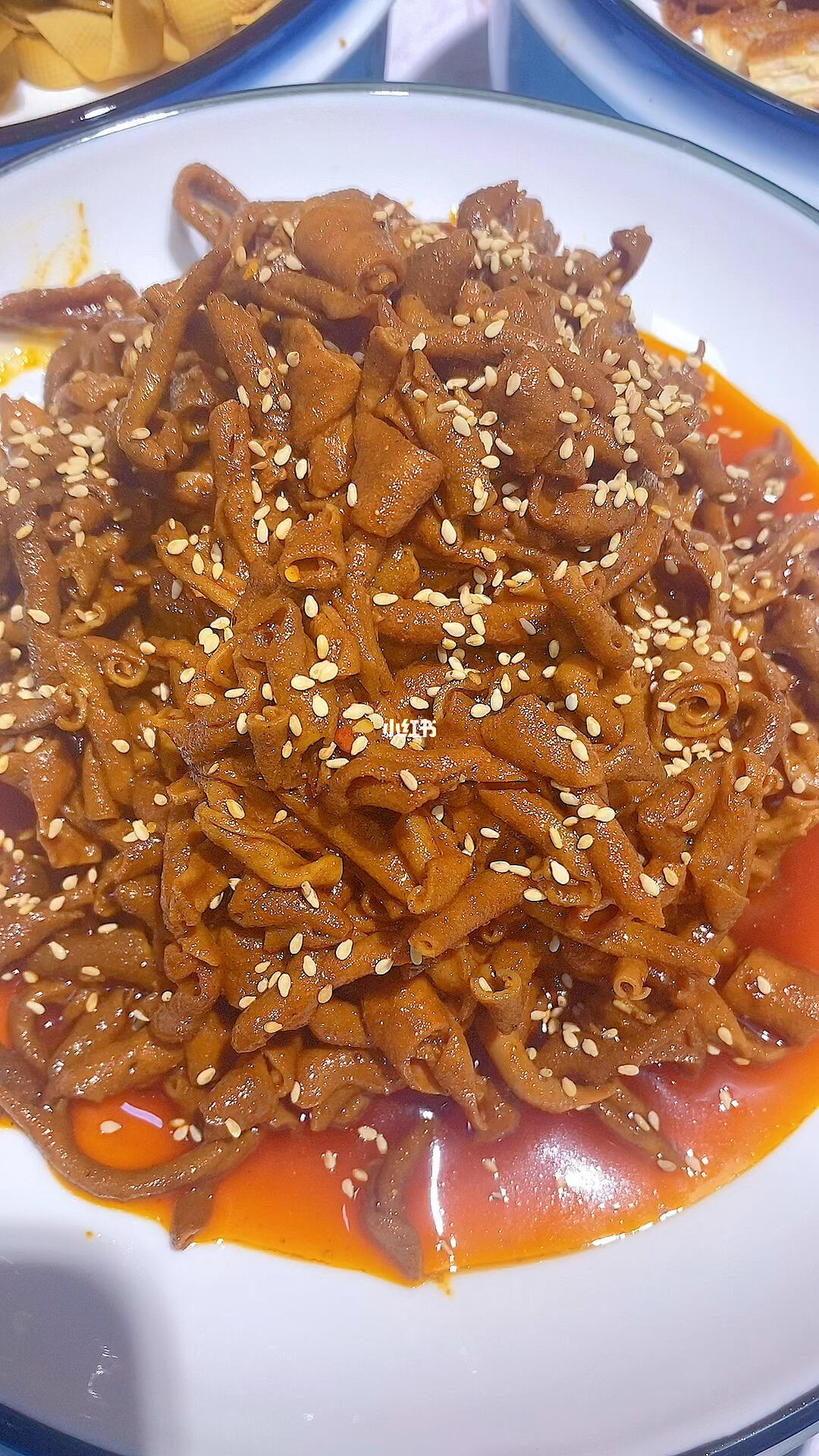 香辣鸭肠卷火爆了