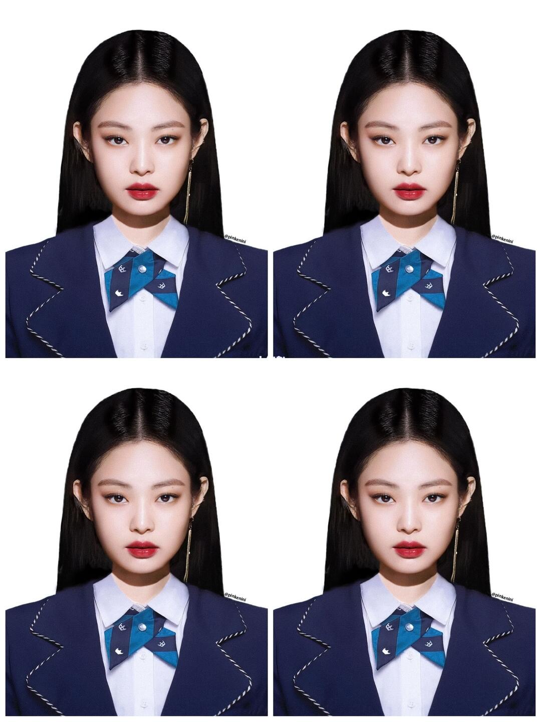 jennie证件照壁纸头像