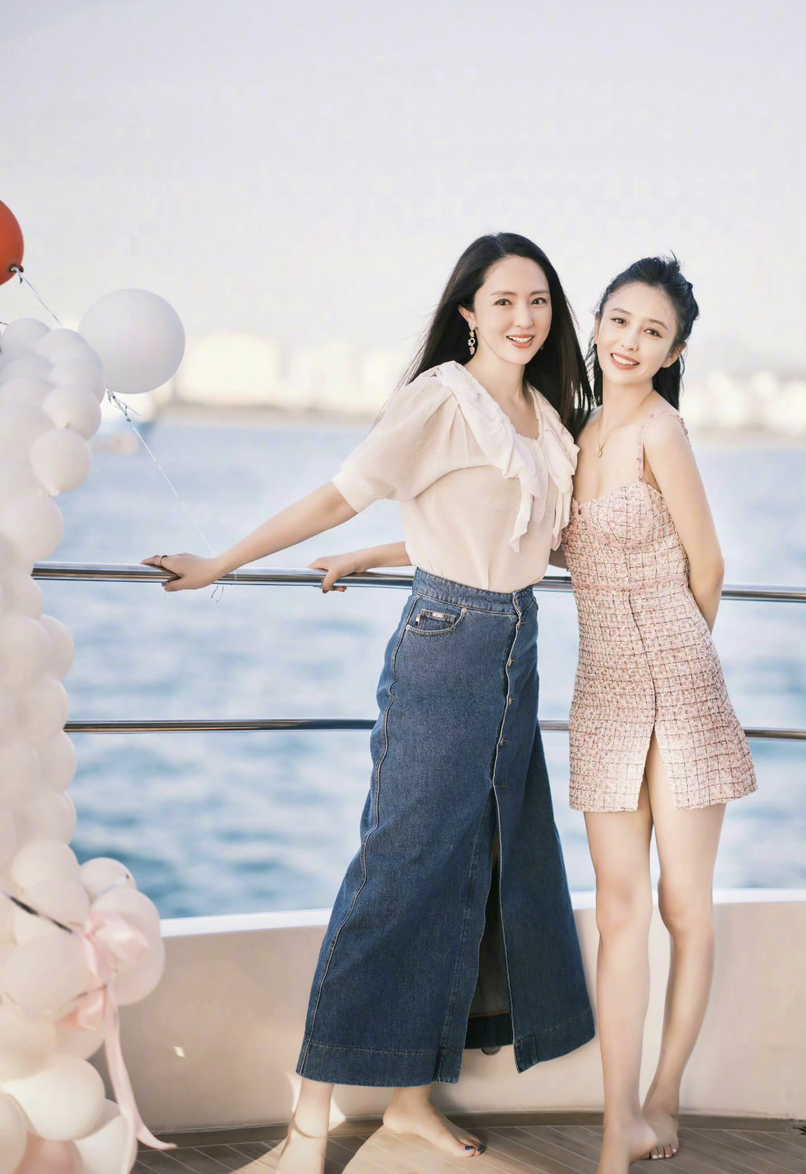 董璇佟丽娅 像双胞胎姐妹