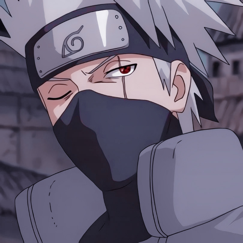 「第126期」动漫男头:火影忍者 旗木卡卡西无水印男生头像