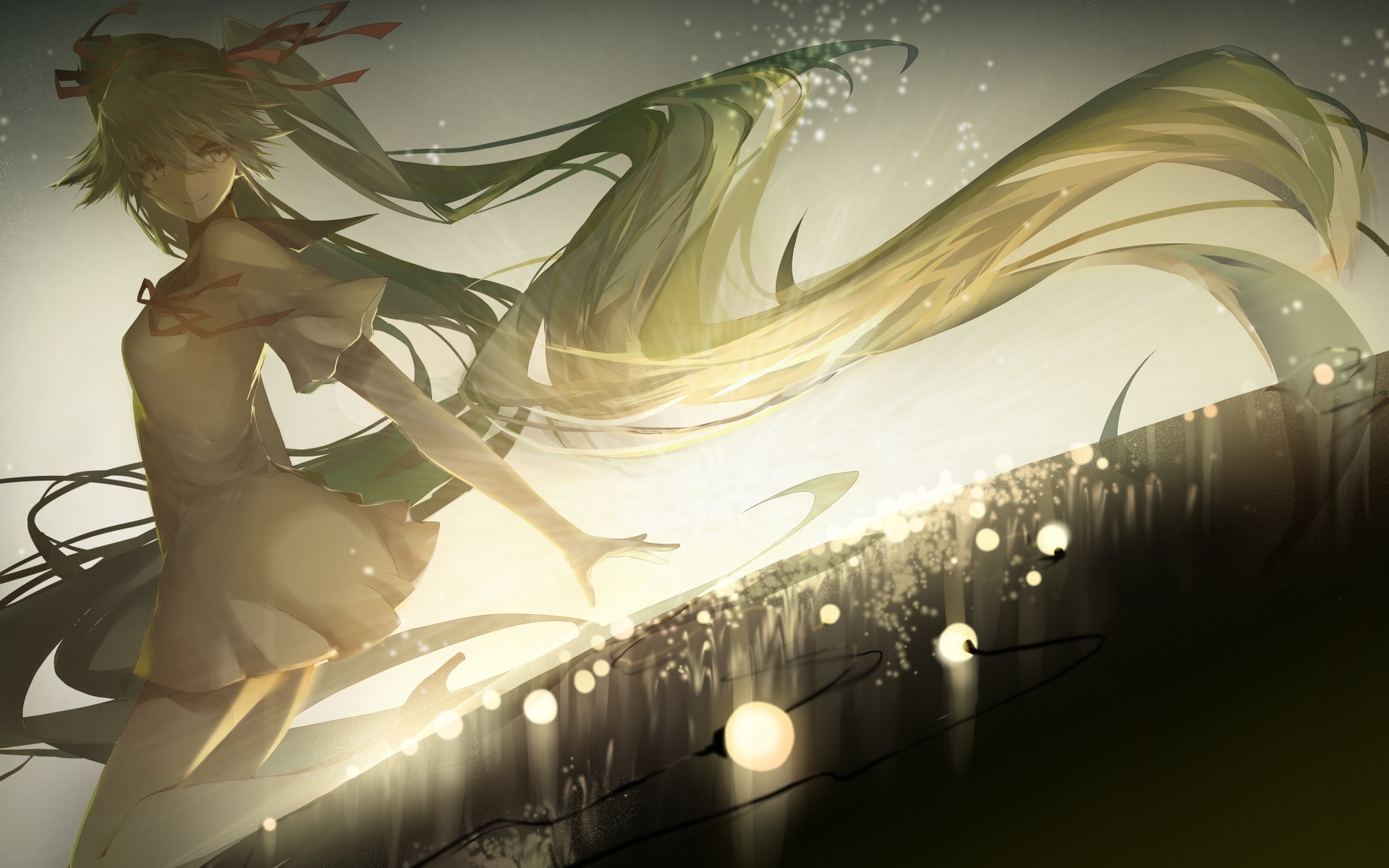 精选动漫美女唯美电脑锁屏壁纸