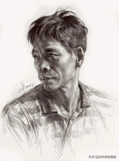 素描头像(素描画人脸的步骤教程)