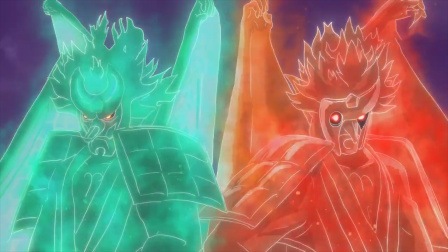 为了在一式手里救下佐助,宇智波鼬和止水居然开启完全须佐能乎!