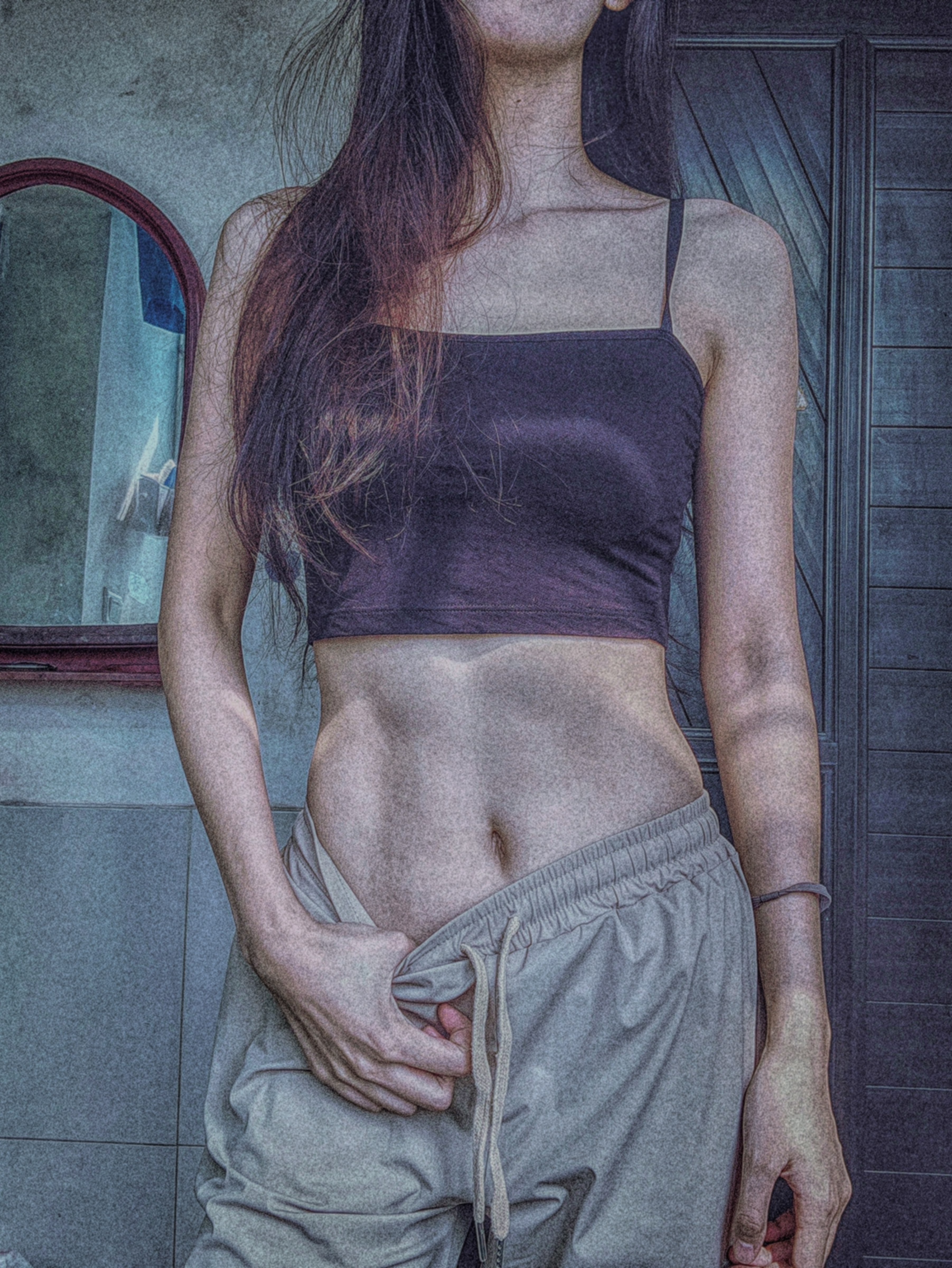 完成 马甲线养成 第129次 就是不要变成油腻的中年大妈