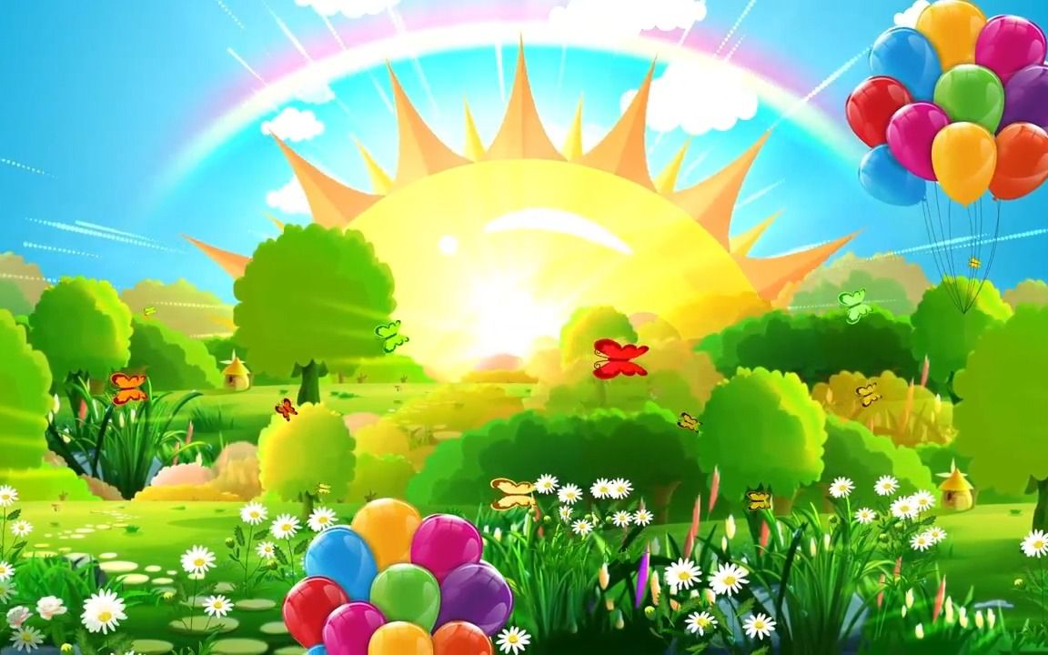 园六一儿童节毕业晚会文艺汇演节目表演大屏幕舞台led背景视频素材