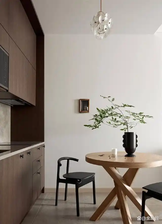 原木北欧装修风格木色点缀自然简约舒适