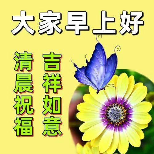 2023精选大家早上好问候语图片祝福_平安_生活_心态