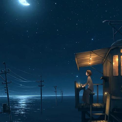 好看的动漫风景头像唯美高清日系手绘文艺清新