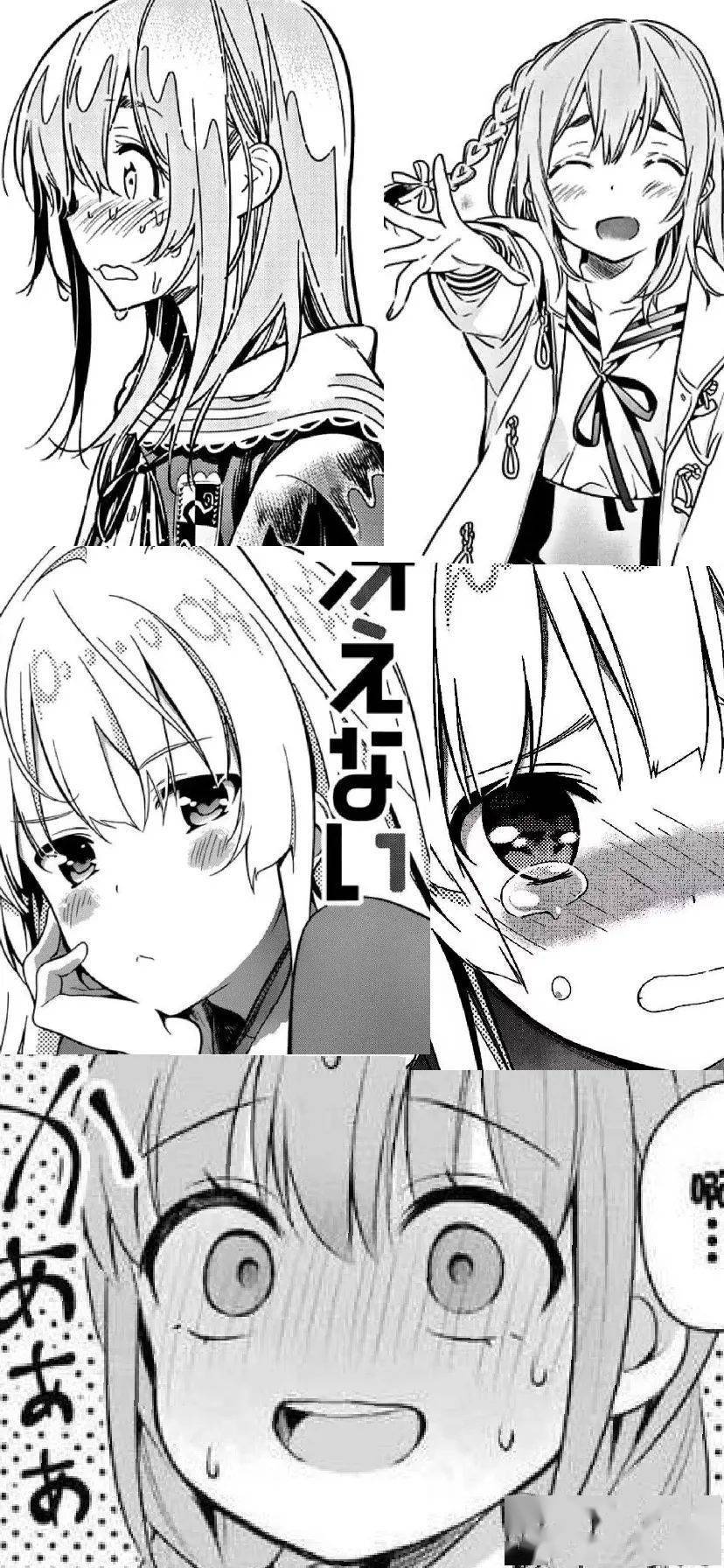 黑白动漫壁纸黑白漫画风拼接动漫壁纸